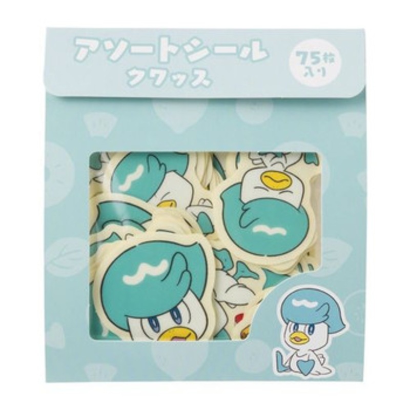 Pokemon Center Original Assorted Sticker Quaxly