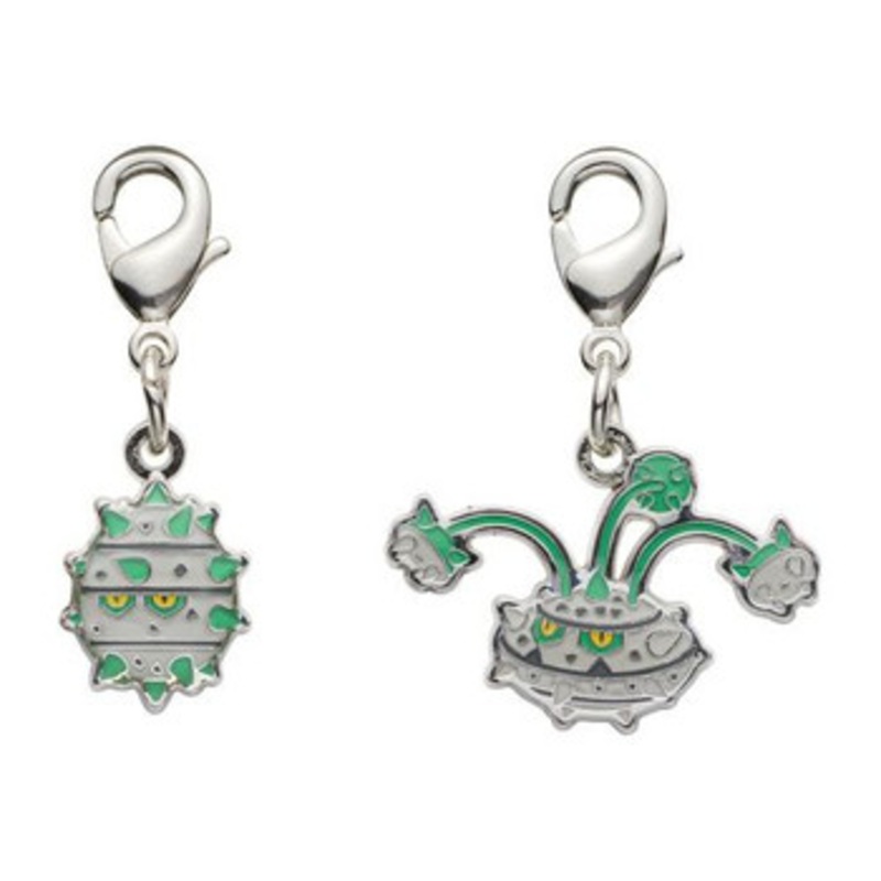 Pokemon Center Original Metal Keychain Series – Ferroseed 597-598