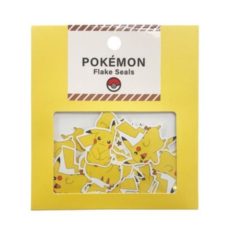 Pokemon Center Original Pokemon Flake Sticker Pikachu