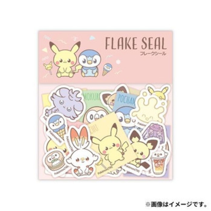 Pokemon Center Original Flake Sticker B PokePeace