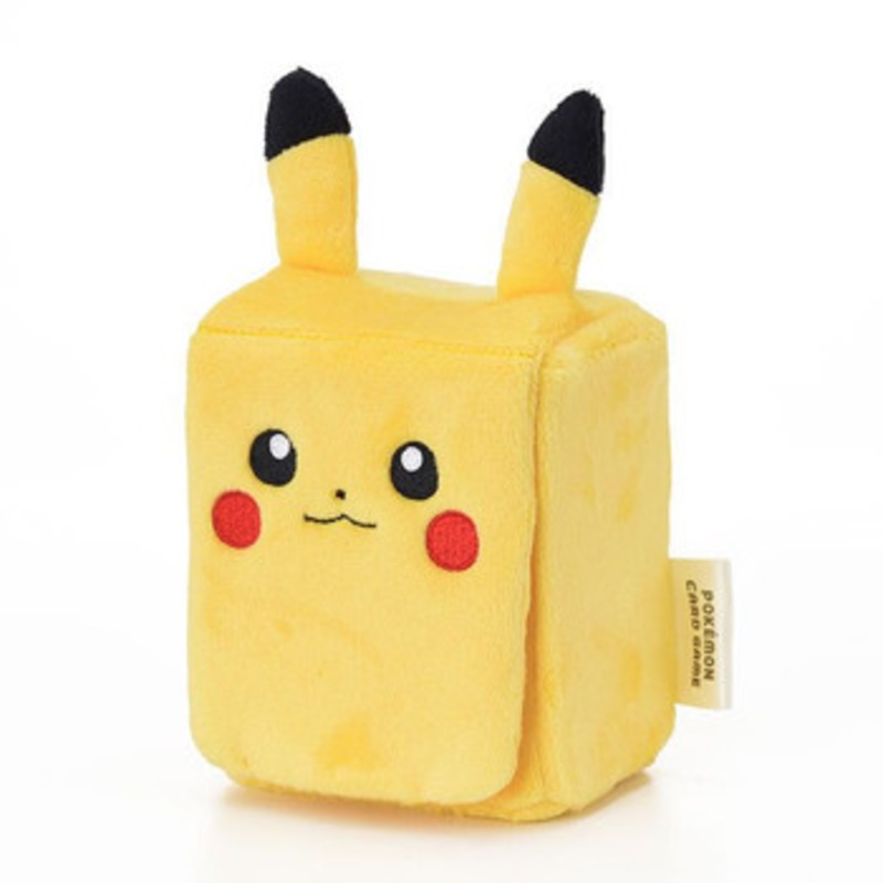 Pokemon Center Original TCG Scarlet & Violet Pikachu plush deck case