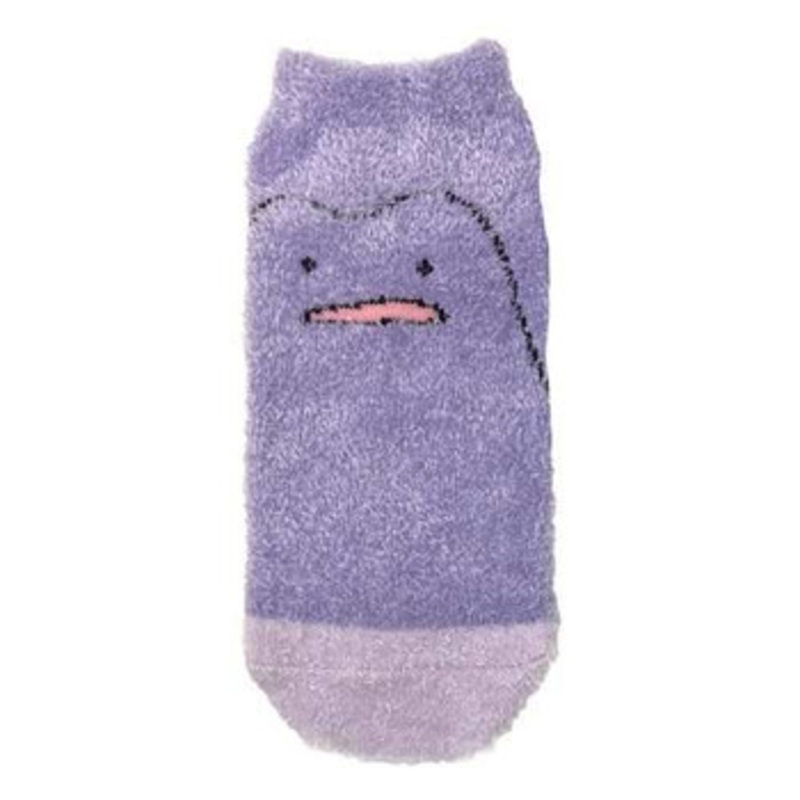 Pokemon Center Fluffy Kids Socks – Ditto