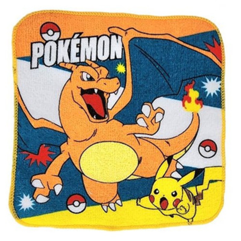 Pokemon Center Original Mini Towels 3pcs – Charizard & Pikachu & Gengar