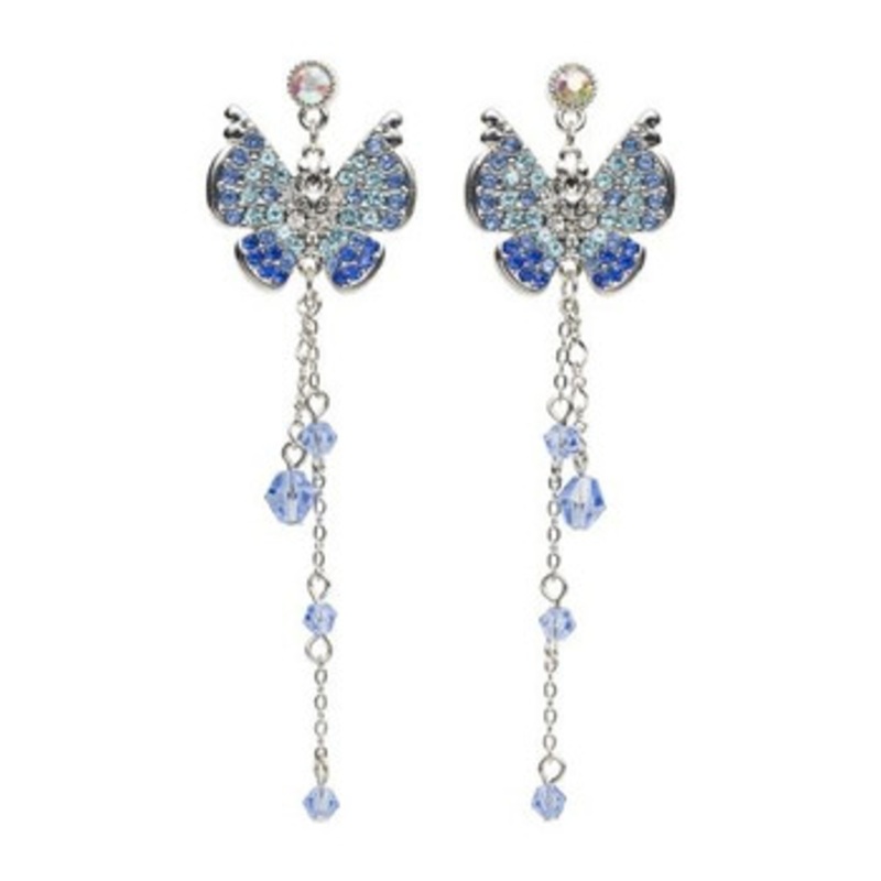 Pokemon Center Original Pokemon Accessory X 25NICOLE Sparkling Jewel Earrings Vivillon