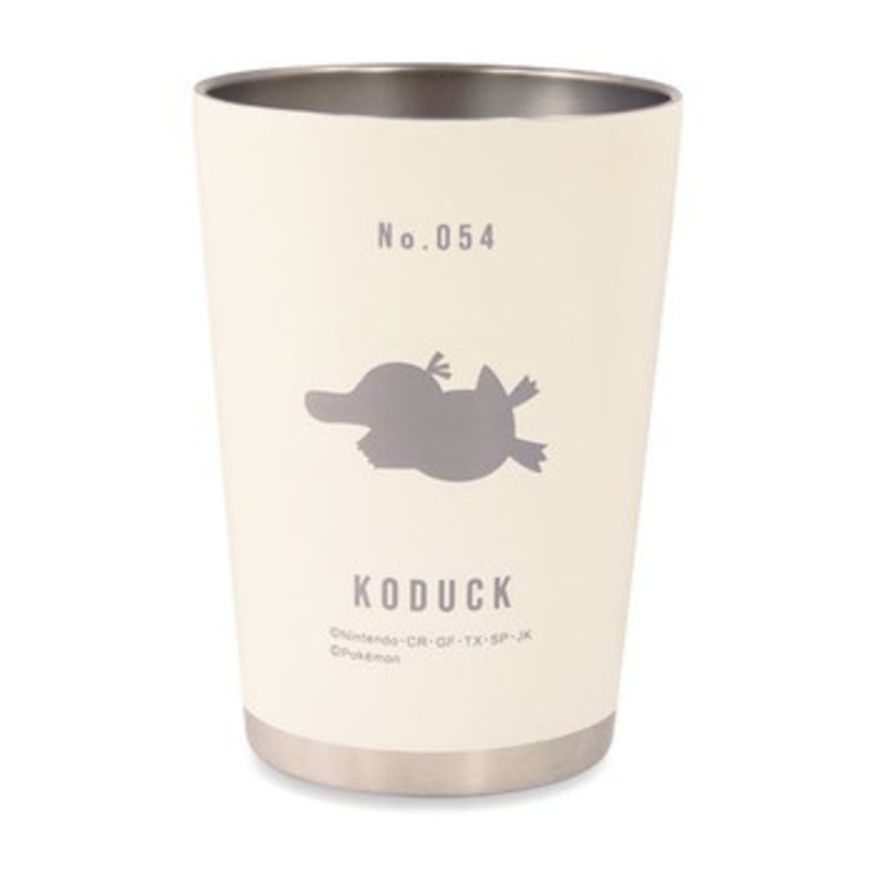 Pokemon Center Original Stainless Steel Tumbler L Psyduck