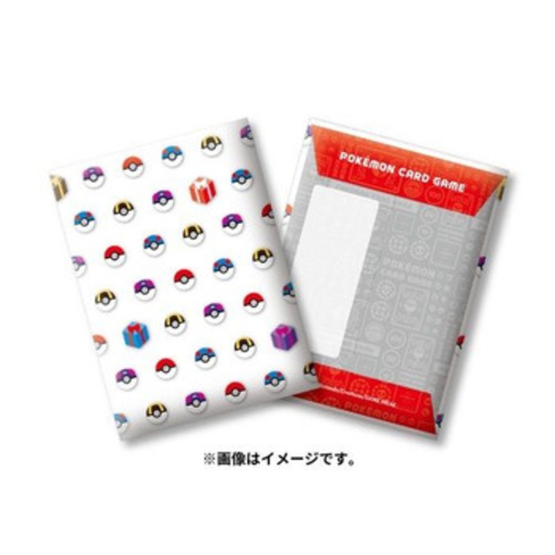Pokemon Center Original TCG Gift Envelope Sleeve Set (5) Pokeball