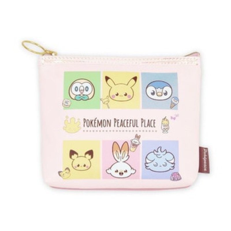 Pokemon Center Original Tissue Pouch PokePeace Pink