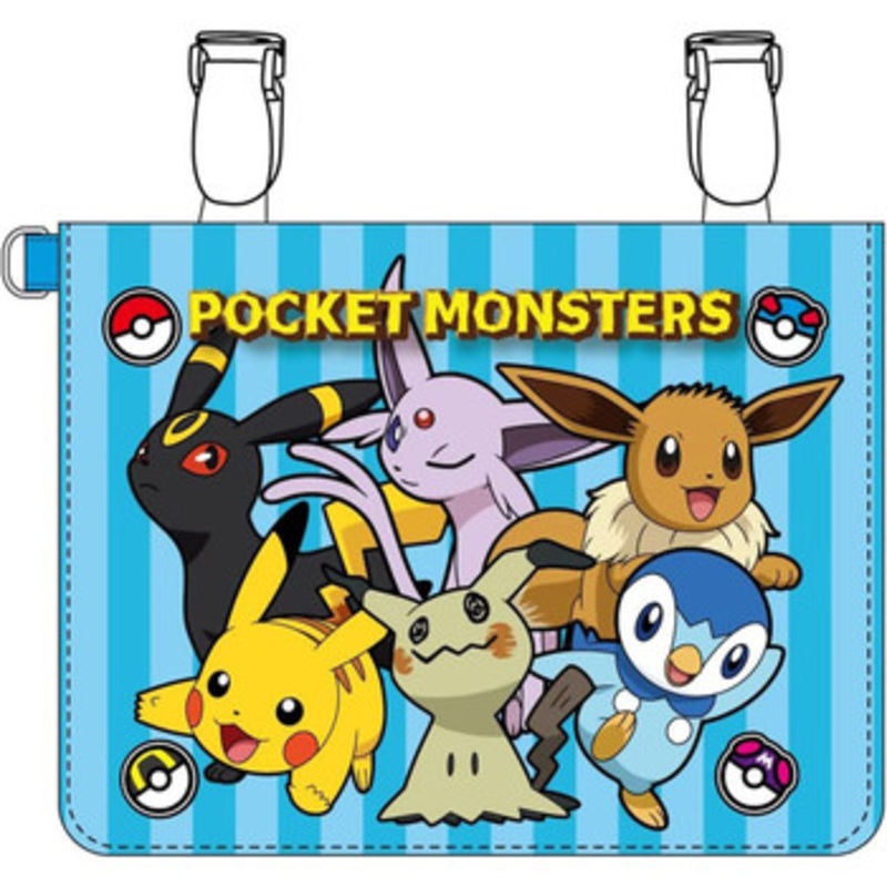 Sun Art Pokemon Center Mini Outing Wallet with Shoulder Strap Blue