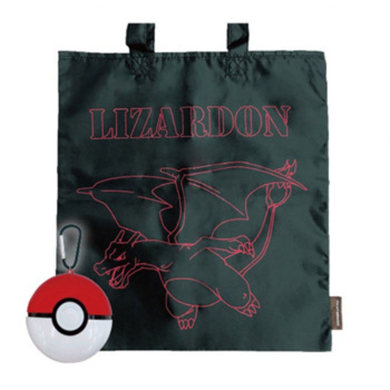 Unique730 Pokemon Portable Eco Bag in Poke Ball Charizard