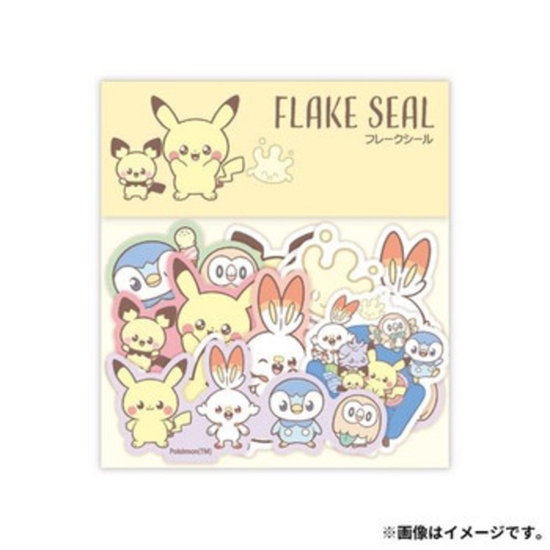 Pokemon Center Original Flake Sticker A PokePeace
