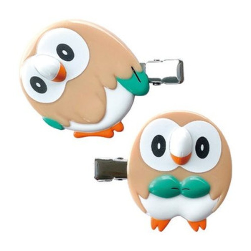 Pokemon Center Original Hair Clip Rowlet