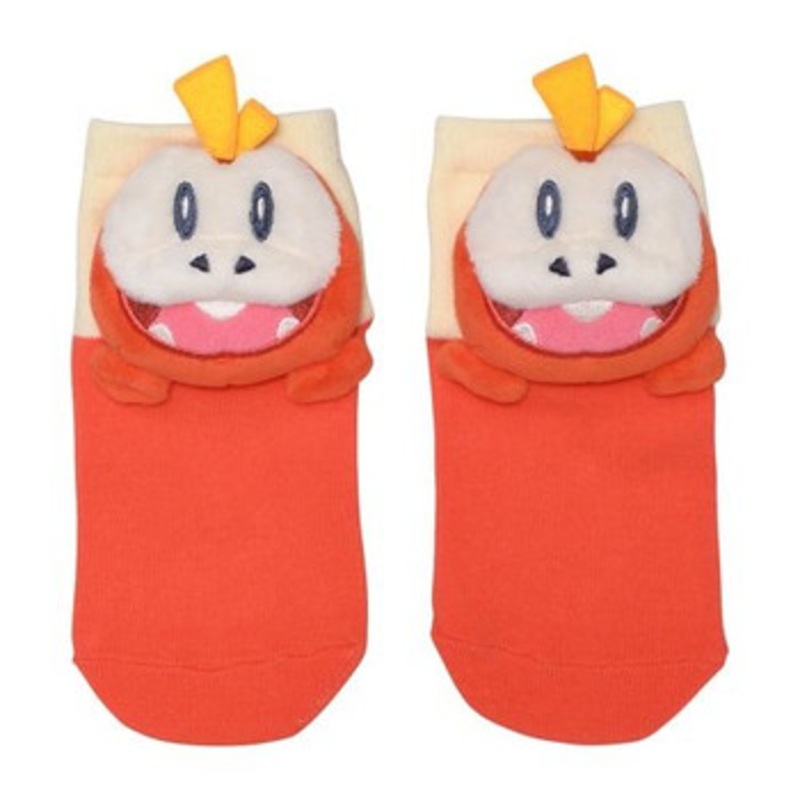 Pokemon Center Original Middle Socks with Mascot Fuecoco (13-18cm)