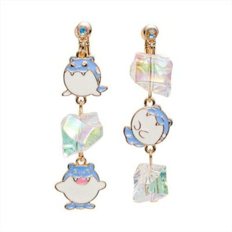Pokemon Center Original Pokemon Accessory Clip-On Earrings 79 Spheal