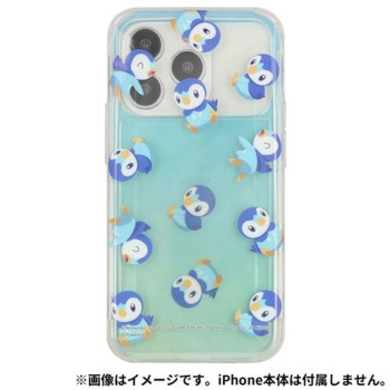 Pokemon Center Original Smartphone Case iPhone 14/14Pro/13/13Pro/12/12Pro SHOWCASE+ Piplup