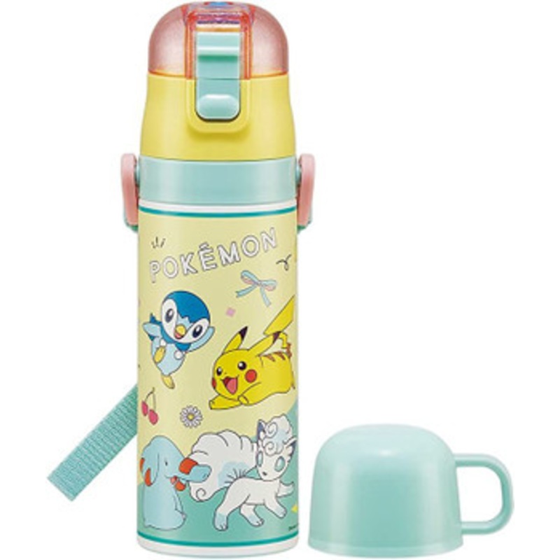 Skater Pokemon New Retro 2 Way Stainless Steel Water Bottle