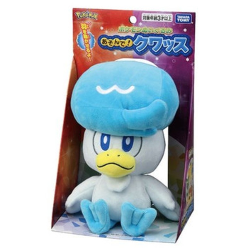 Pokemon Center Let’s Play Plush Quaxly