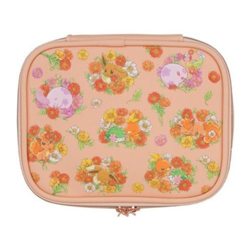 Pokemon Center Original Gadget Pouch Eevee Fleur de Coquelicot