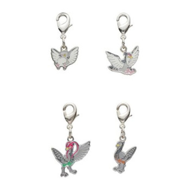 Pokemon Center Original Metal Keychain Series – Pidove 519-520-521