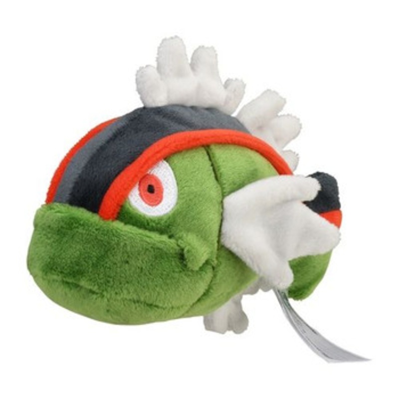 Pokemon Center Original Plush Pokemon Fit Gen5 – Basculin (Red-Striped Form)