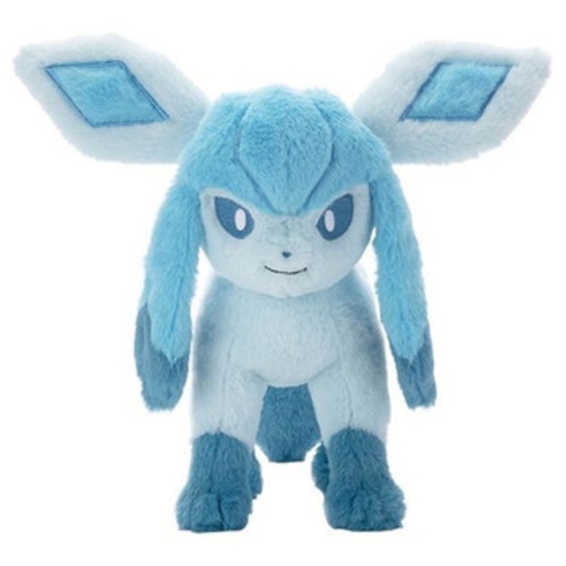 Pokemon Center Original Plush Toy M Glaceon Kutakutatta!