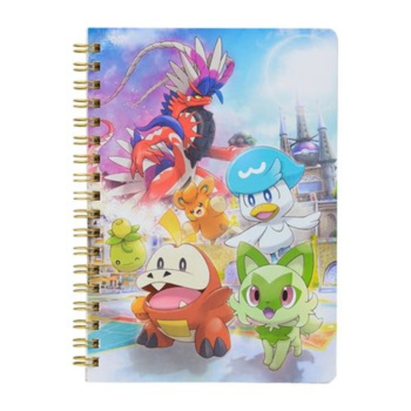 Pokemon Center Original Scarlet Violet B6 Ring Note 2