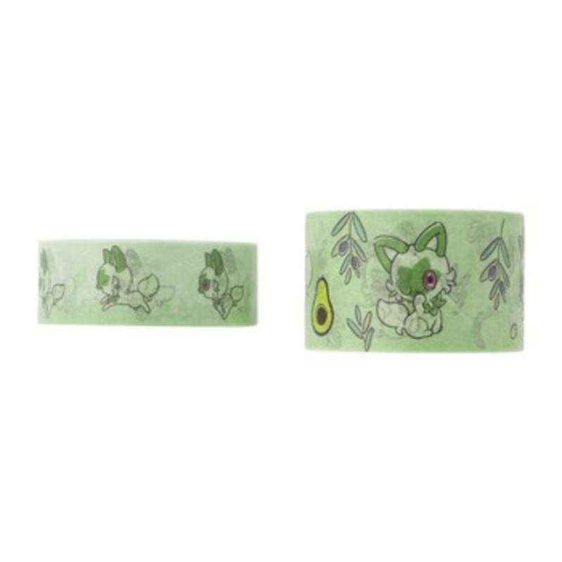 Pokemon Center Original Masking Tape Set of 2 Sprigatito