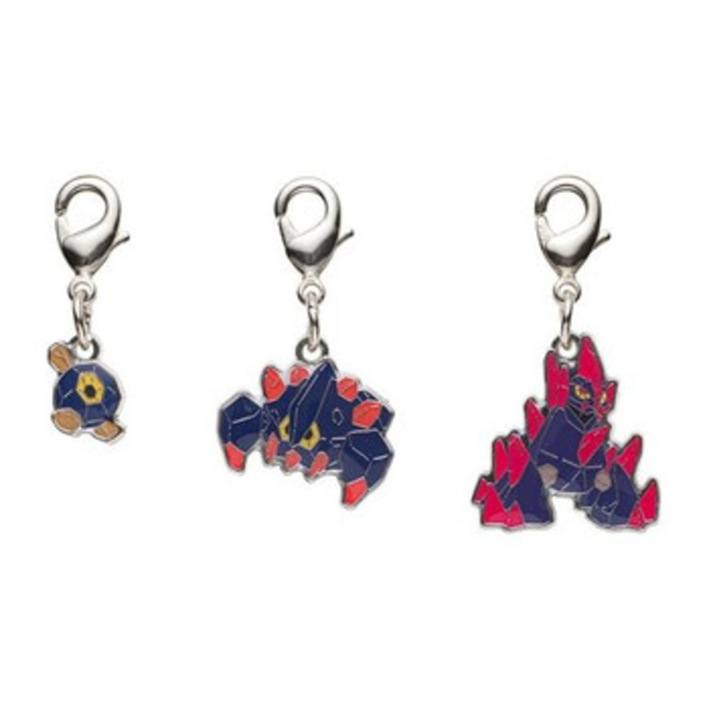 Pokemon Center Original Metal Keychain Series – Roggenrola 524-525-526