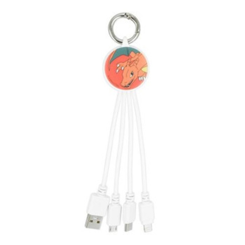 Pokemon Center Original Multiple Charging Cable Charizard