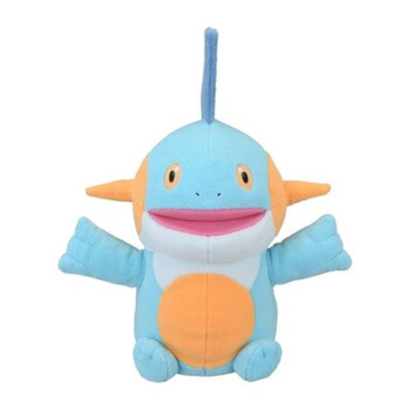 Pokemon Center Original Puppet Plush Toy DOWASURE Marshtomp