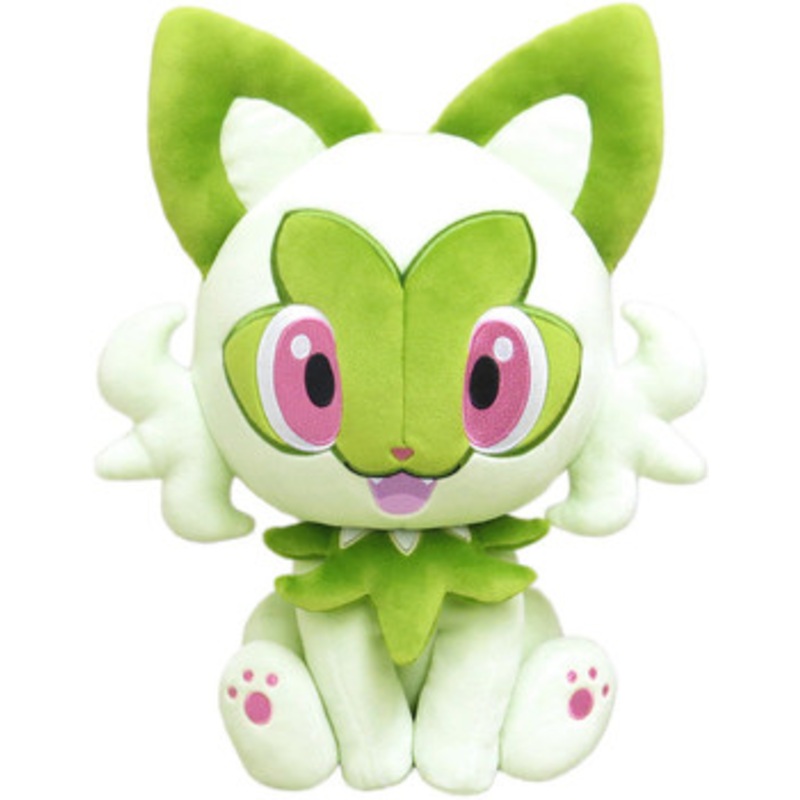 San-ei Pokemon PoteHagu Cushion Plush Sprigatito