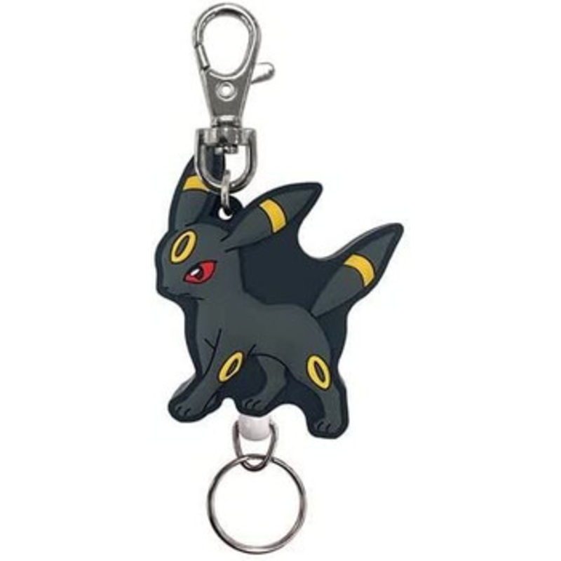 SK JAPAN Pokemon Center Rubber Reel Keychain Umbreon