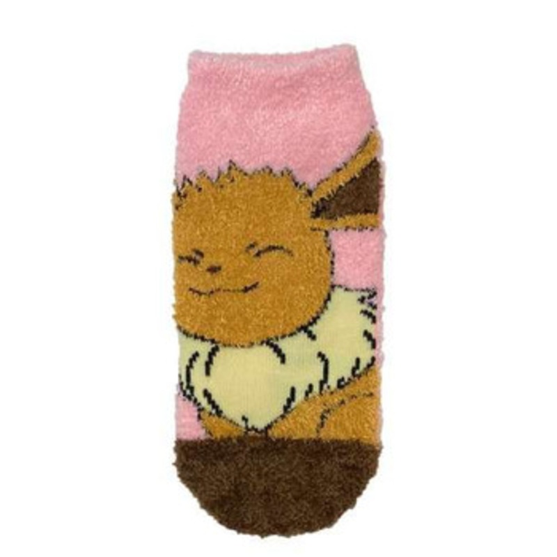 Pokemon Center Original Fluffy Socks Eevee 15-21cm