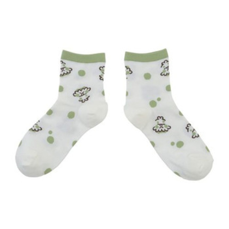Pokemon Center Original Middle Socks Pokemon Shirts Shroomish (23-25cm)