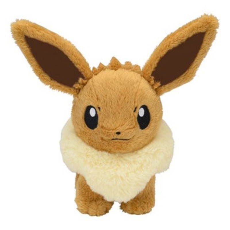 Pokemon Center Original Plush Doll Standing Eevee 2