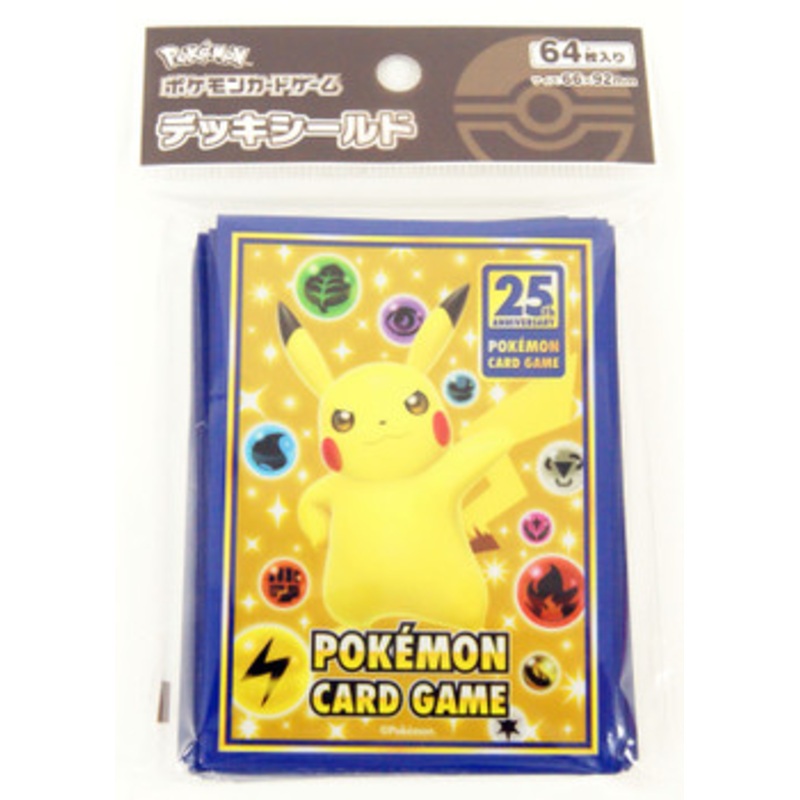 Pokemon Center Original TCG Card Sleeve 25th Anniversary Collection