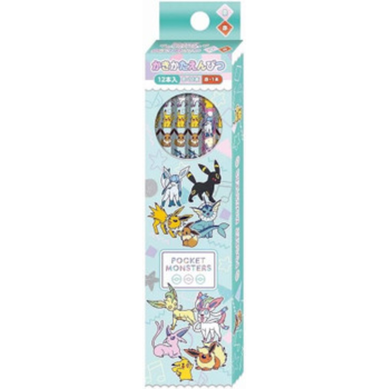 Showa Note Pokemon Center Pencil Set Pastel Color B