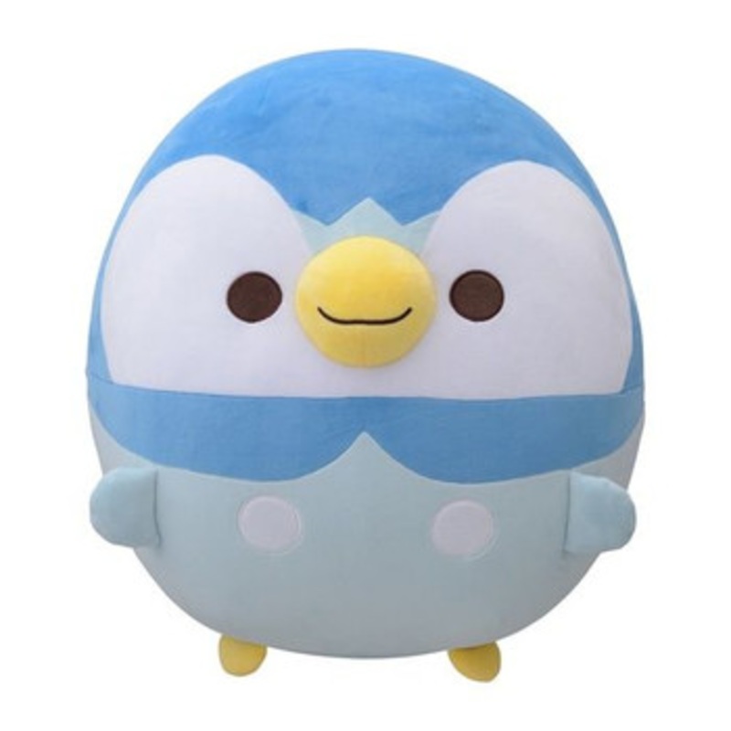 Pokemon Center Original Large Beanbag Plush Doll Mugyutto Piplup