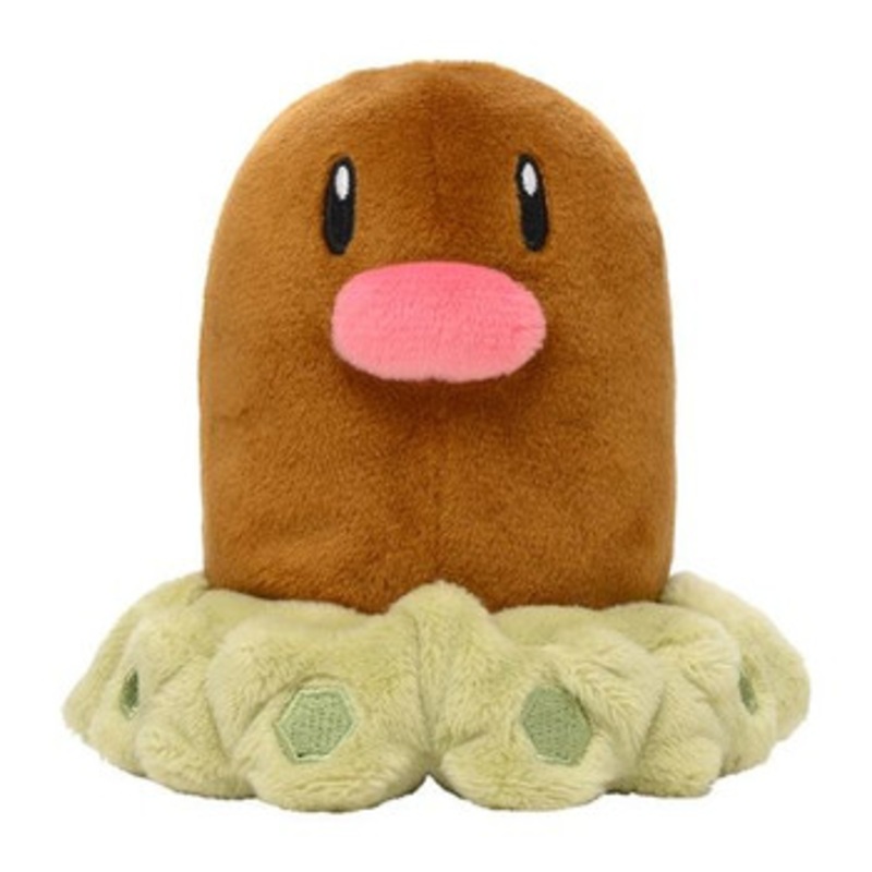 Pokemon Center Original  Plush Doll Pokemon fit Diglett