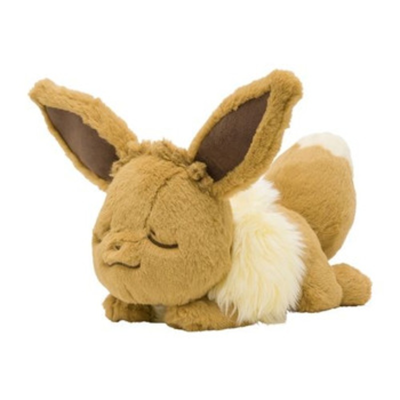 Pokemon Center Original Plush Doll Sleeping Eevee (Sleeping Pokemons)