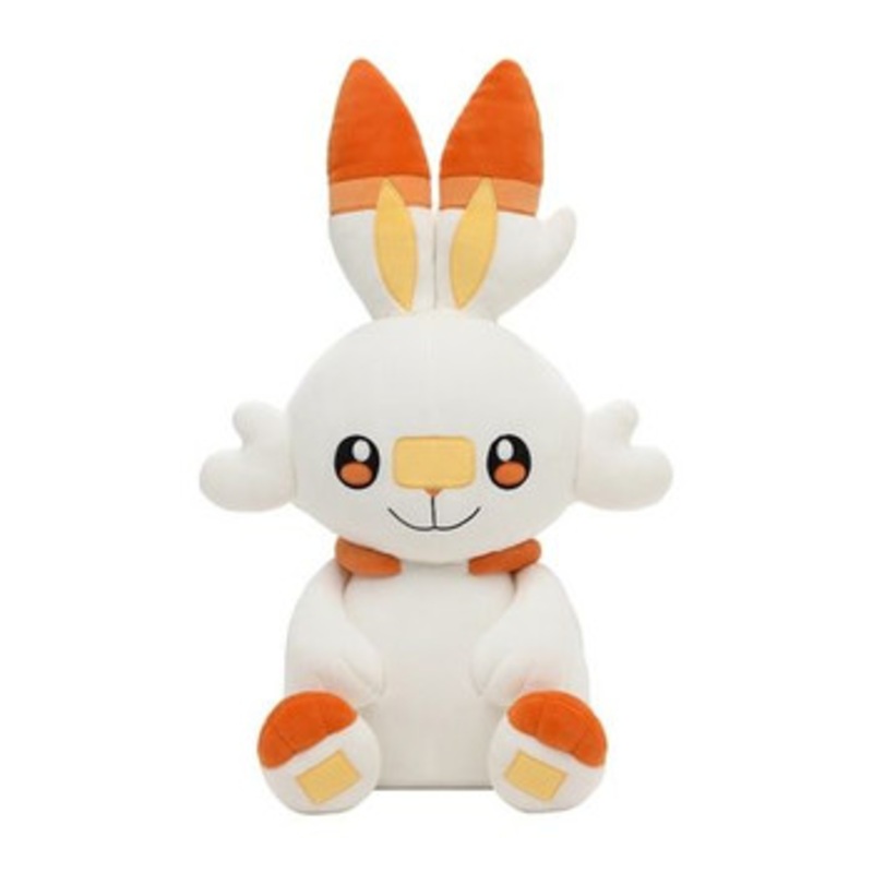 Pokemon Center Original Scorbunny Hand Muff Plush Doll (Honwaka Pokapoka)