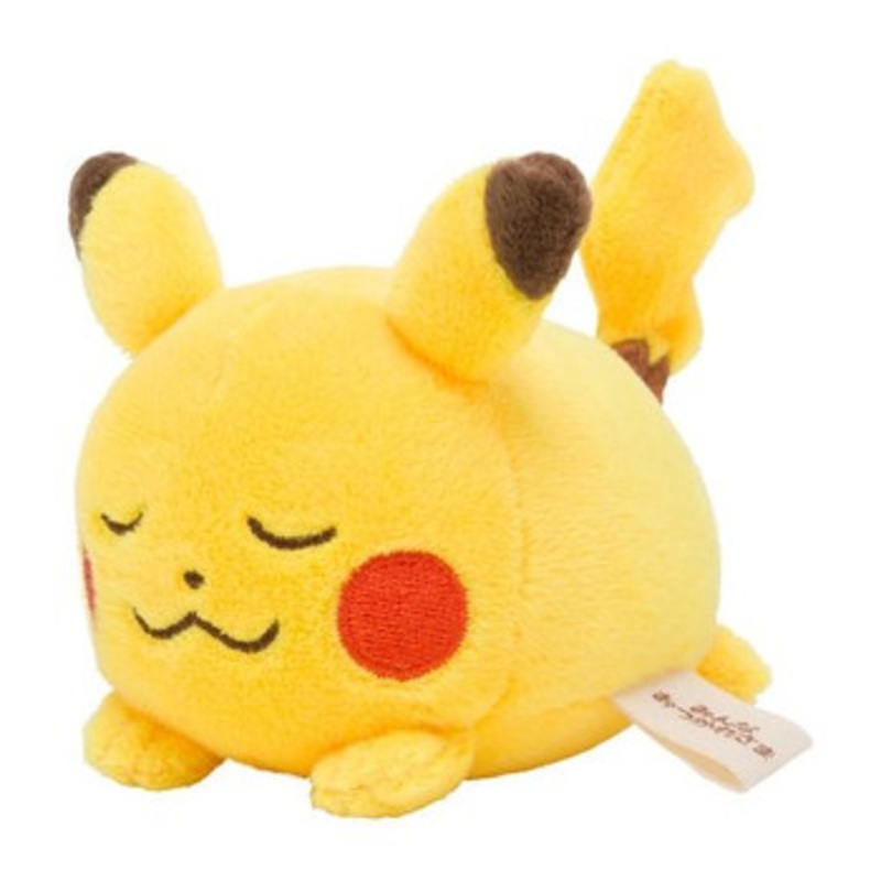 Pokemon Center Original Squishy MuniMuni Plush Doll Pikachu (Sleeping Pokemons)