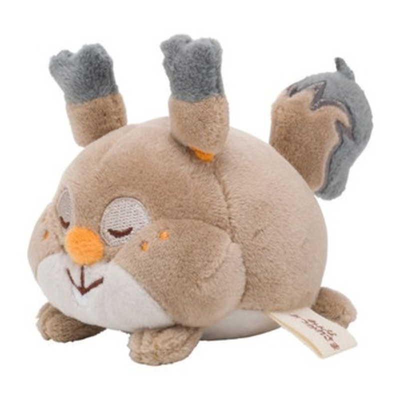 Pokemon Center Original Squishy MuniMuni Plush Doll Skwovet (Sleeping Pokemons)