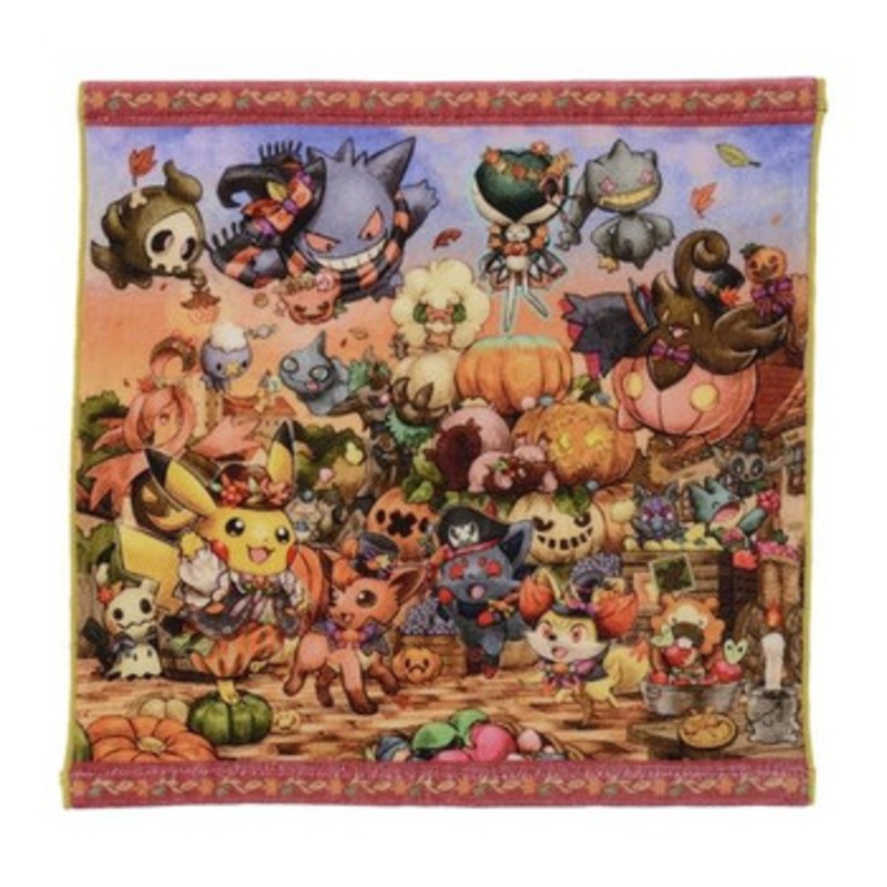 Pokemon Center Original Halloween Harvest Festival Towel