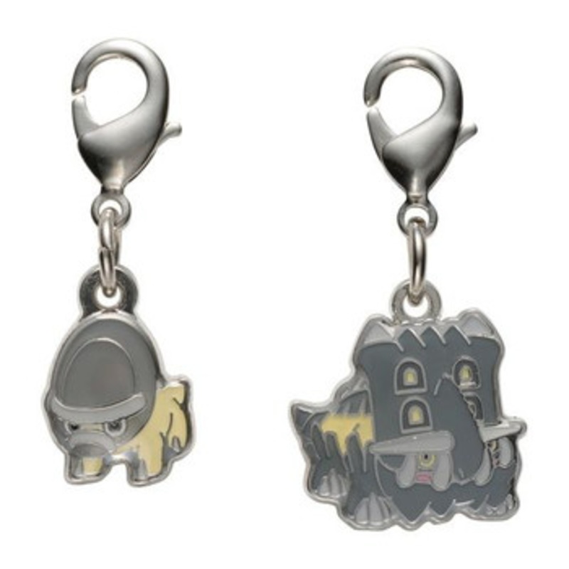 Pokemon Center Original Metal Keychain Series –  Shieldon 410-411