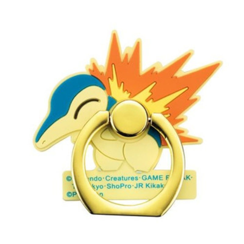 Pokemon Center Original Rubber Smartphone Ring Cyndaquil