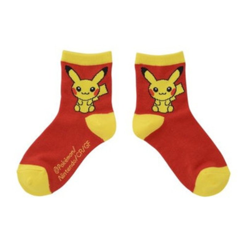 Pokemon Center Middle Socks Pikachu (19-21cm)