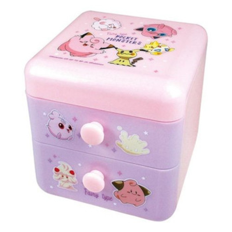 Pokemon Center Original 2-Tier Chest Fairy Types