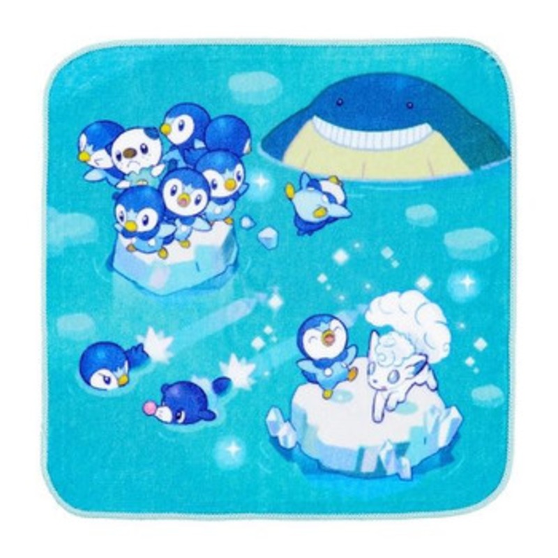 Pokemon Center Original Hand Towel Piplup’s daily life