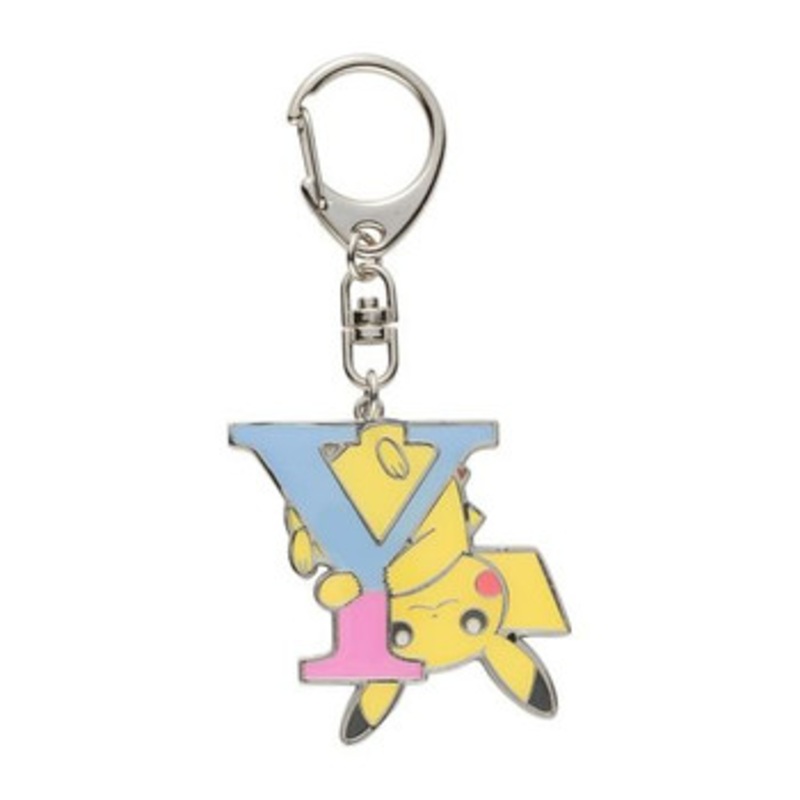 Pokemon Center Original Pikachu Alphabet Keychain – Y