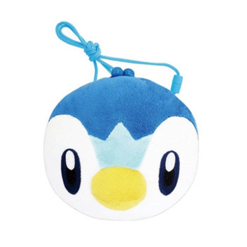 SK JAPAN Pokemon Center Plush Coin Case Piplup